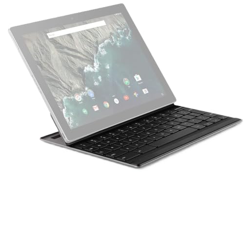 Google Pixel C Keyboard, Bluetooth LE Wireless Auto-Syncing Tablet Cover Dock with Built-in QWERTY Keyboard (Charcoal Gray)