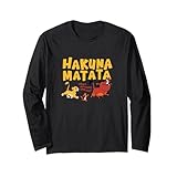 ディズニー ライオンキング シンバ ティモン プンバ ハクナ マタタウォーク 長袖Tシャツ
