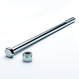 HD Switch Front Axle Bolt & Lock Nut for eXmark Toro 325-36 3296-23 1/2-13 commonly paired w/126-5360 103-3155 1-633579 E633579 Spanner Bushing 1-633584 1-633585 & 103-2768, Caster Wheels 13x5.00-6