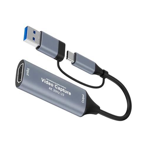 Carte de Capture vidéo, convertisseur Audio | Carte de Capture d'appareil Photo, pour Enregistrement sur Ordinateur, Ordinateur Portable, PC, TV Depuis Le magnétoscope...