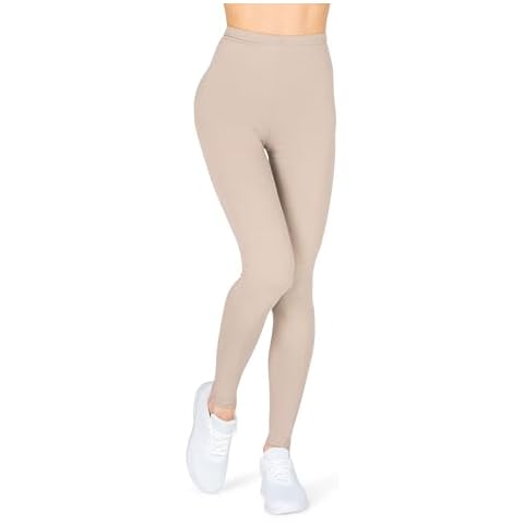 Legging looksy en coton beige Cover