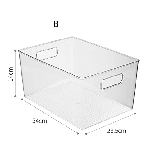 Koelkast Organizer Bins, For Freezer Kitchen Cabinets, Clear Plastic Pantry Snack Food Lade Organisatie Home Essentials… - Image 4