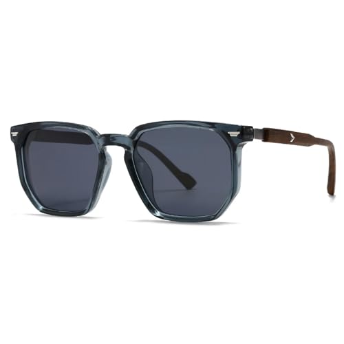Lunettes de soleil rétro pour femmes au design moderne et épuré