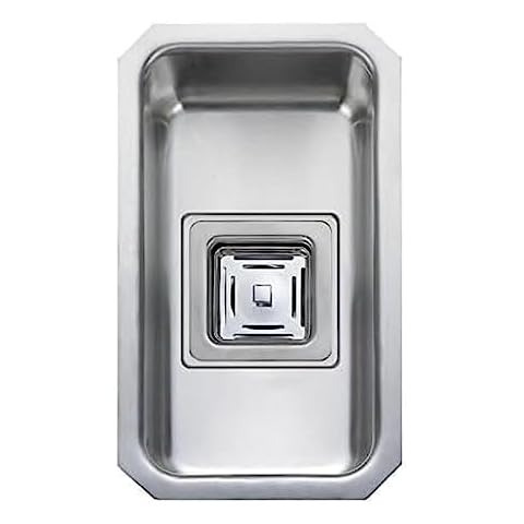 Rangemaster QUB16/ Quad Undermount Sink, Stainless Steel Cover