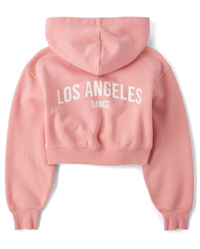 Image of The Children's Place Girls' Active Long Sleeve Hooded Sweatshirt