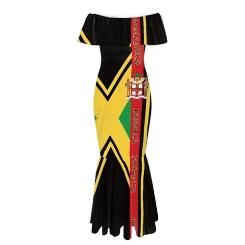 Jamaica Dress for Women Sexy Dresses Woman Off-Shoulder Maxi Dresses Bodycon Short Sleeves Plus Size Sun Dresses3