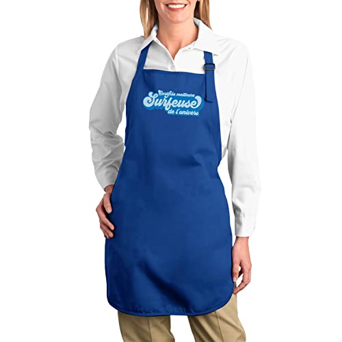 Tablier cuisine surfeuse anti tache vêtement protection mer