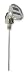 Bimetal Thermom, 3 In Dial, -58 to 302F