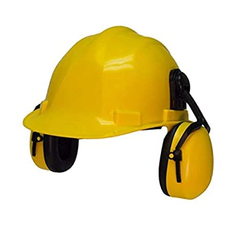 Image of Safety Helmet with Ear Muffs