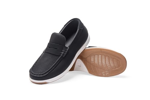 Image of Boys Loafers Kids Casual Boat Shoes School Boys Dress Shoes