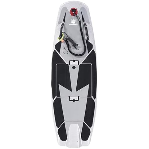 CRONDA Electric Surfboard 55KM Top Speed, Dual Motor Jet Ski Surfing Board, Rechargeable High Speed Surfboard Cover