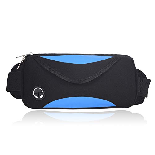 MineSha Laufgürtel Hüfttasche Trainingsgürtel für Männer Frauen Joggen Wandern Fitness Einstellbare Laufetasche für iPhone XR XS Samsung Hinweis