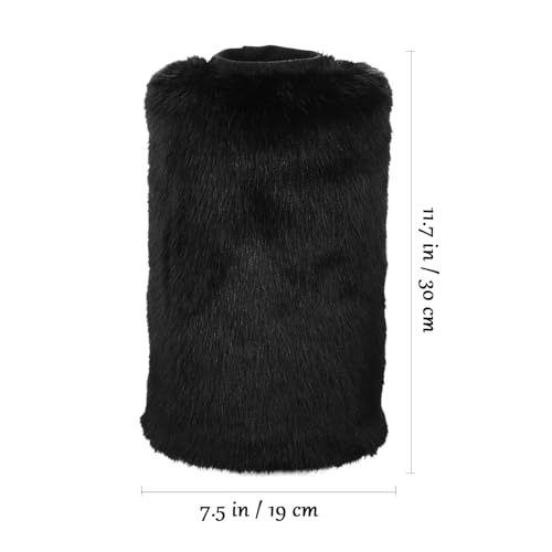 Image of BESPORTBLE Faux Fur Fuzzy Leg Warmers, Furry Boot Covers for Women Warm Fuzzy Boot Cuff Boot Sleeves Leg Warmers for Winter