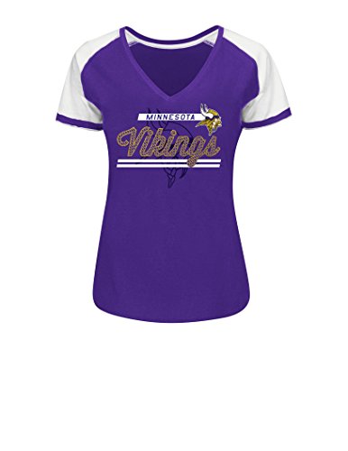 NFL Primed to Play V-Neck Raglan Tee