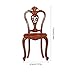 Gadpiparty Mini Wooden Chair 2pcs Miniature Wooden Chair Dollhouse Dining s 1/12 Scale Models Tiny Vintage s Mini House for Dollhouse Furniture Decorations