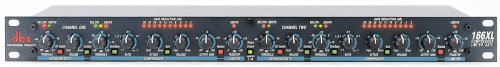 dbx 166XL Dual Compressor Limiter Gate