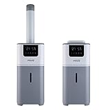 Humidifiers for Large Room 2000 sq.ft, 4.2Gal/16L Top Fill Industrial Ultrasonic Humidifier Commercial Quiet Mist Humidifier with UV Lamp for Home, Bedroom, Greenhouse, Super Market