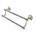 Allied Brass SB-72/30 Southbeach Collection 30 Inch Double Towel Bar, Polished Nickel