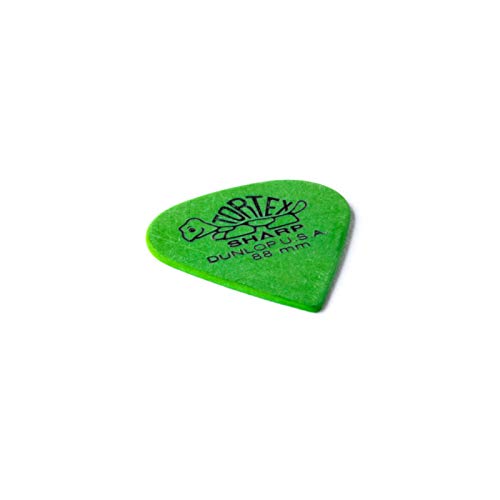Médiators Tortex Sharp 088 verte Dunlop pour vos sessions studio - 2