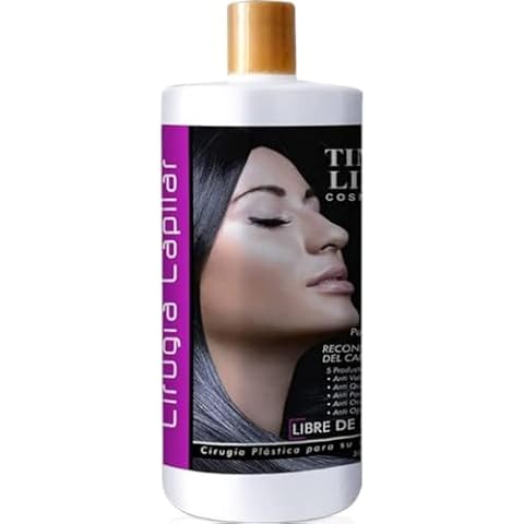 Cirugia Capilar,Luxurious Hair Treatment with Keratin, Argan Oil, Hair Botox, and More - Straightening, Shine, and Nourishment without Formaldehyde - 32 Oz Cover