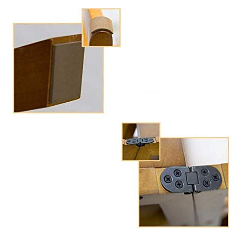 Chaise de bureau pliable transformable en marchepied pour bibliothèque - 7