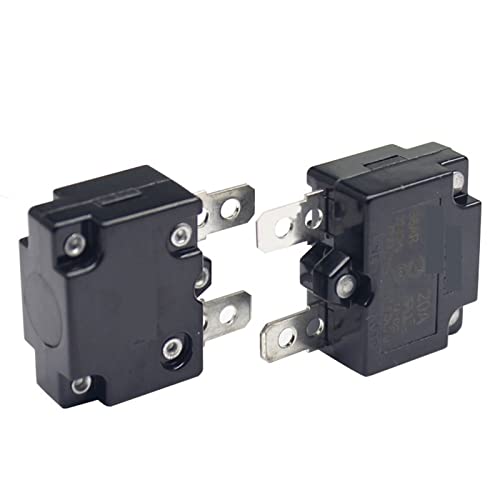Disyuntor de reinicio 20A 88AR interruptor sobrecarga protector corriente automático 2 uds