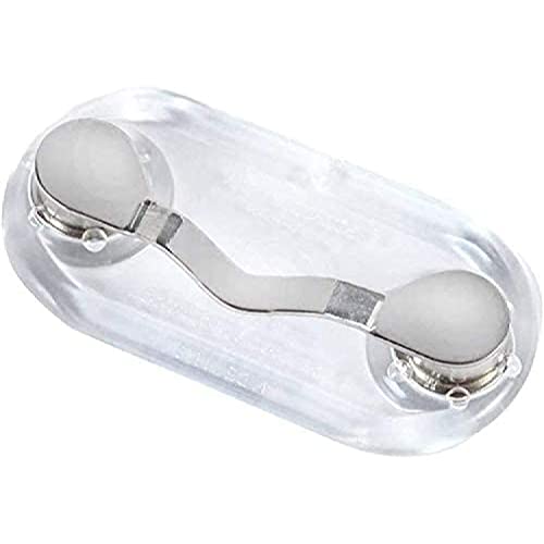 Readerest Soporte magnético para gafas, soporte para tarjetas de identificación, Shark Tank, fabricado en Estados Unidos (acero inoxidable)