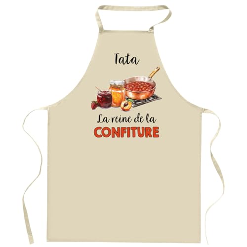 Tablier Reine de la confiture Blouse anti-tache vêtement cuisine Tata