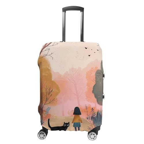 Housse de protection pour valise lavable élastique anti-rayures