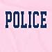 Pop Threads Police First Responder Officer Cosplay Infant Bodysuit for Baby Pink 12M