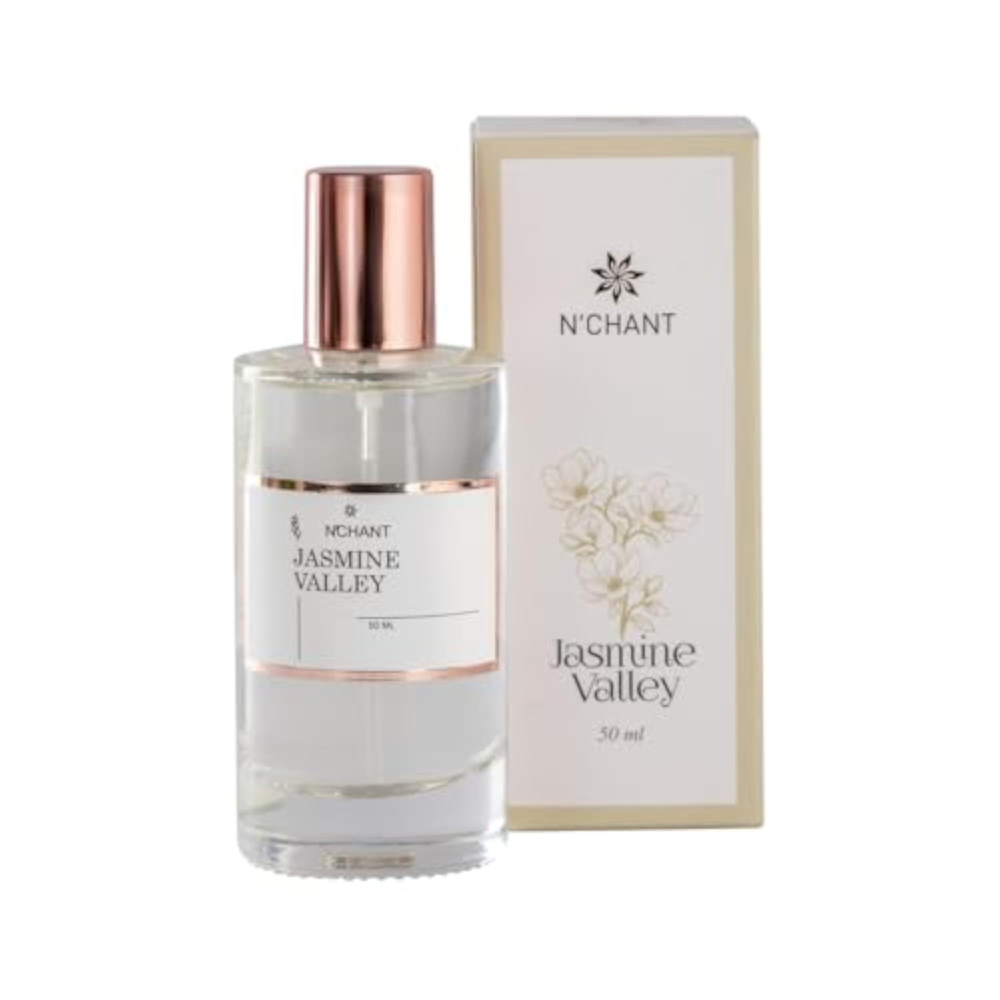 Unisex N'Chant Jasmine Valley Eau De Parfum, 50ml