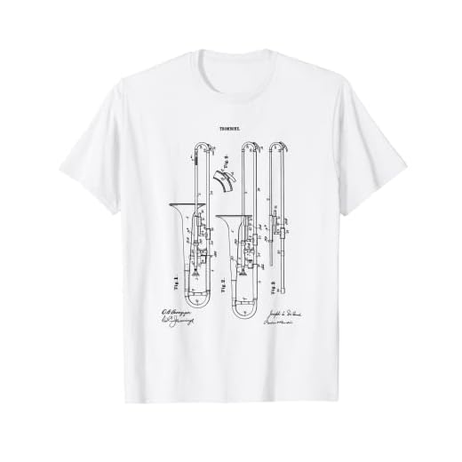 Dibujo Técnico Trombón Músico Orquesta Trombon Camiseta