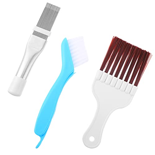 GAROZATION 1セット空調翅片清掃ブラシ 点 製フィンコーム エアコン冷却器用