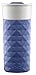 Ello Ogden BPA-Free Ceramic Travel Mug with Lid, Denim, 16 Oz.