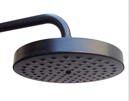 Ensemble de robinets de douche anticalcaire laiton noir - 2