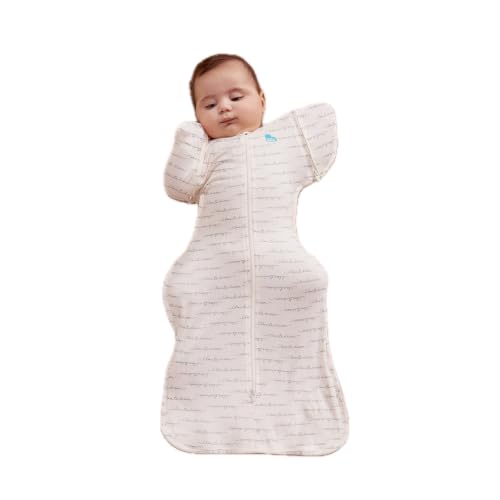Image of Love to Dream Swaddle UP 1.0 TOG, Dreamer, Medium, 13-19 lbs., Dramatically Better Sleep, Allow Baby to Sleep in Their Preferred arms up Position for self-Soothing, snug fit Calms Startle Reflex