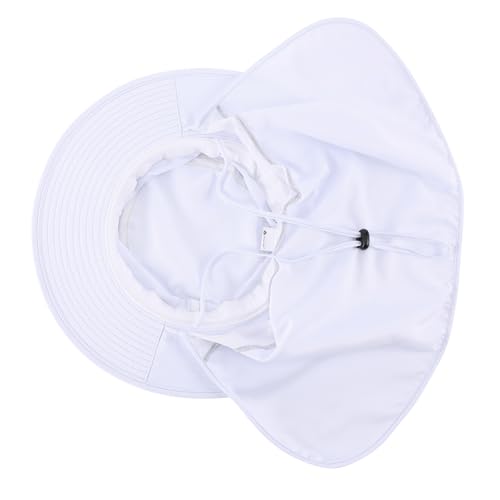 Image of Home Prefer UPF50 Mens Sun Hat with Neck Flap Quick Dry UV Protection Cap Womens Wide Brim Fishing Hat Neck Flap Beach Garden