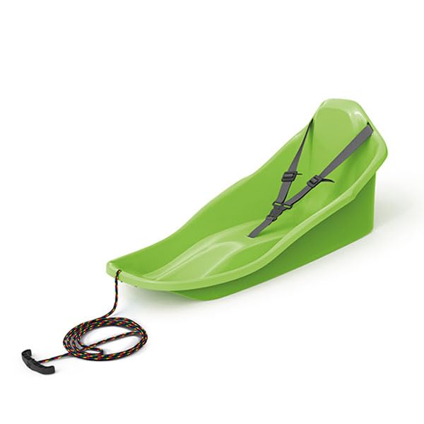 Schlitten Bob Schlitten Kinderbob Rodel Kinderschlitten mit Rückenlehne...