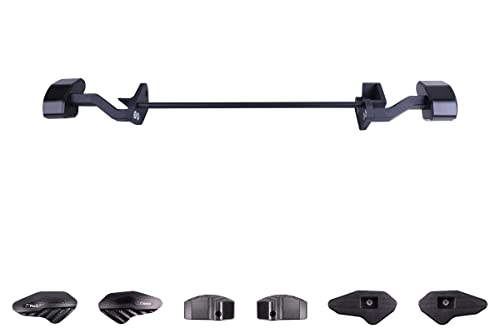 T-Rex Racing No Cut Frame Sliders Compatible with Suzuki 2021-2024 Hayabusa (Black)