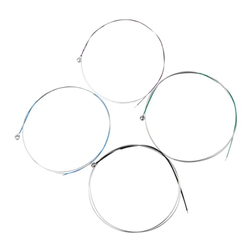 ibasenice 4pcs Violin Strings Full Kit Violin Replacement Parts Acoustic Guitar String