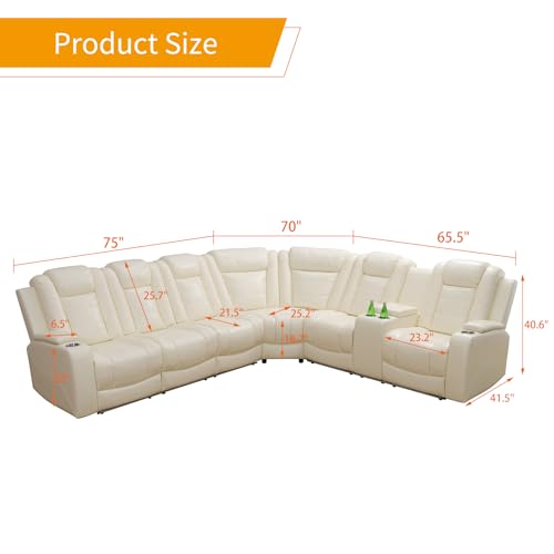 Luxury leather sofa set