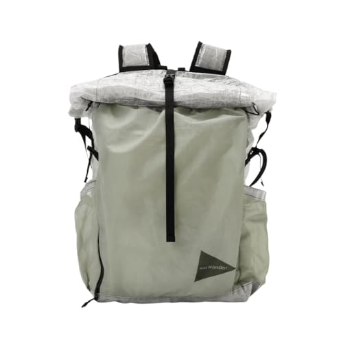 and wander アンドワンダー ULバックパックwithダイニーマ オフホワイト 白