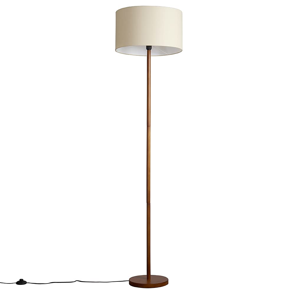 Valuelights Heather Wood Floor Lamp from B&Q