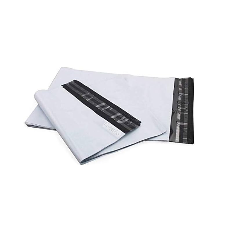 FREDDO Courier Bag/Envelopes/Pouches/Cover (55 Microns) Tamper proof/Packing bags (8 x 10 inch) Pack of 100 Pcs