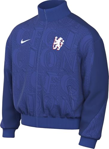 Veste veste hymne de football homme Nike Chelsea FC zippée avec poches