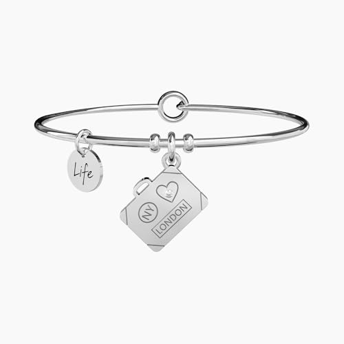 MABINA s.r.l. Kidult Bracciale Valigia | Viaggio in Acciaio