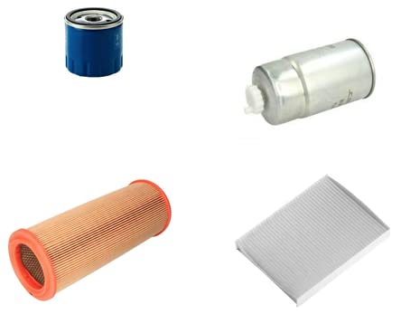 Aoq - kit tagliando compatibile con fiat doblo'