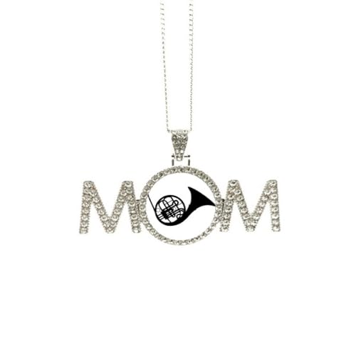 Collier fête des mères en forme de corne classique avec belle musique pour maman