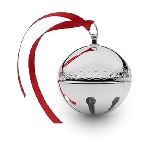 Wallace 2025 Silver Plated Sleigh Bell Ornament...