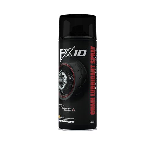 Image of Chain Lubricant Spray 135ML | High Performance Chain Lube for Bike & Motorcycle | Reduces Friction Wear Protection Rust Prevention Smooth Quiet Ride Long Lasting